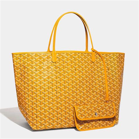 goyard handbag with crown|yellow goyardine handbags.